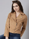 Women Rust Solid Tailored Jacket-CHN-8803-Rust