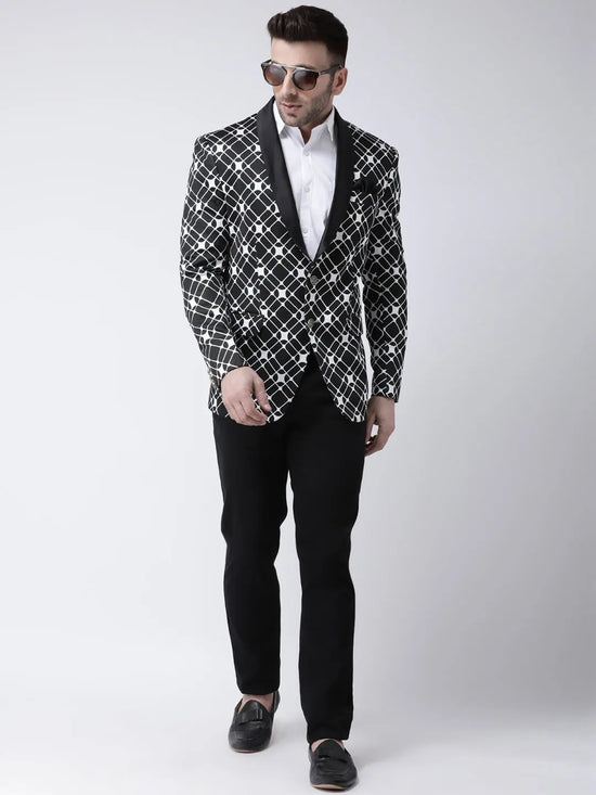 Hangup Men Standard Solid Men Formalwear-D116TuxedoBlazer