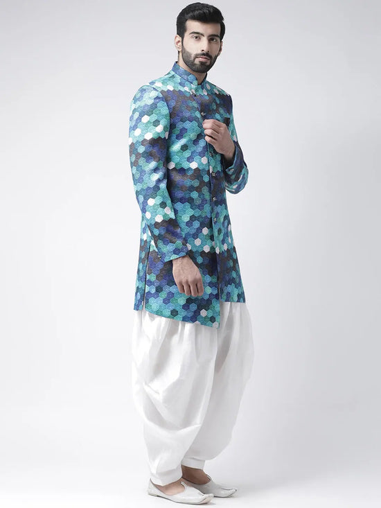 Hangup Men Standard Printed Men's Indian Wear-S49Indo112