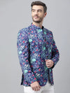 Hangup Men Standard Printed Men Formalwear-D167_5Button_Blazer