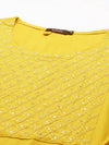 Women's Yellow Printed Straight Kurta-NJ-3159228-Yellow