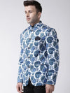 Hangup Men Standard Printed Men Formalwear-D125_5Button_Blazer