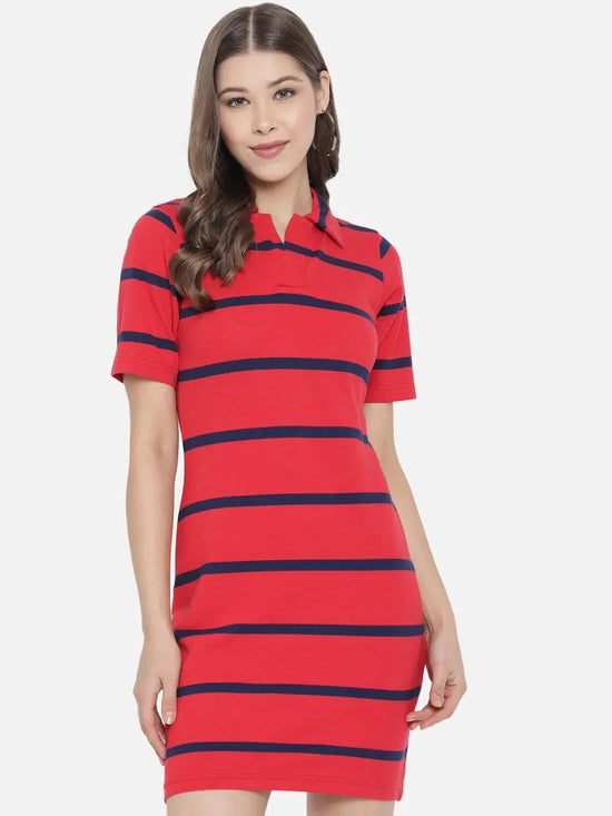 Red Polo Dress