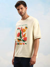 Dillinger Off White Graphic Oversized Drop shoulder T-shirt