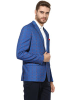 Hangup Men Standard Checkered Men Formalwear-D9CheckBlazer