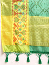 Ornate Craftsmanship Saree-SZ-IRA-GN-1575