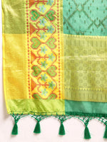 Ornate Craftsmanship Saree-SZ-IRA-GN-1575