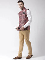 Hangup Men Standard Printed Men's Indian Wear-164A_Printed_Nehru