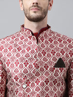 Hangup Men Standard Printed Men's Indian Wear-S79_Indo