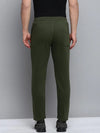 Men Green Solid Casual Track Pant-WG-985-Olive