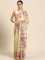 Floral Majesty Charm Saree-SZ-DGTRIJAL1-BE-2143