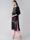 Ahika Women's Polyester Printed Kurta-PK2159_3XL