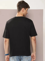 Dillinger Black Graphic Oversized T-shirt-DLMOV253BLK-S