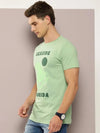 Dillinger Green Graphic Regular T-Shirt-DLCR18138PGRN-S