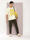 Dillinger Off White Graphic Oversized T-shirt-DLMOV271WWHT-S