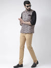 Hangup Men Standard Printed Men's Indian Wear-109APrintedNehru