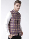 Hangup Men Standard Printed Men's Indian Wear-25APrintedNehru