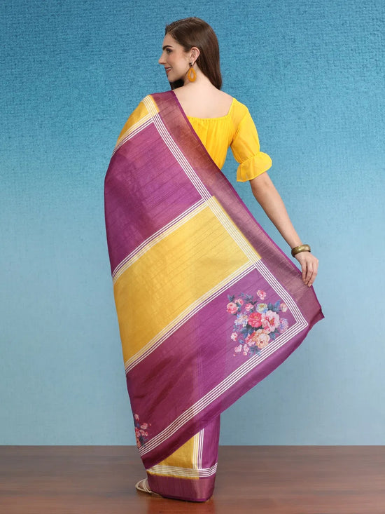 Eternal Vintage Aura Saree-SZ-DGRANGOLI-YL-2075