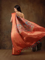 Floral Delight Aura Saree-SZ-DGNAVI-2157