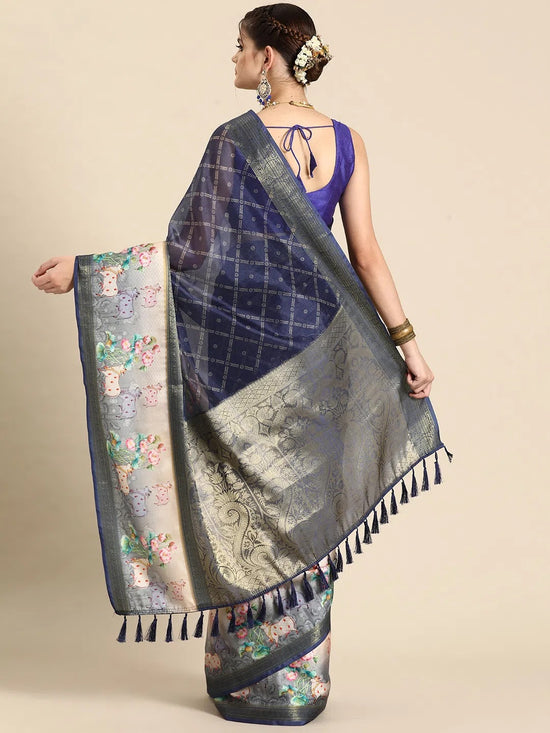 Heritage Artistry Allure Saree-SZ-DGBARFI2-NB-2036