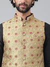 Hangup Men Standard Embroidered Men's Indian Wear-200A_Emb_Nehru