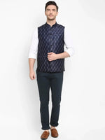 Hangup Men Standard Printed Men's Indian Wear-172A_Printed_Nehru