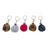 Bag Charms and Keychains pack of 5- Handmade - Multicolour