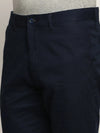 Men Navy Solid Shorts-ORBIT-3-Navyblue