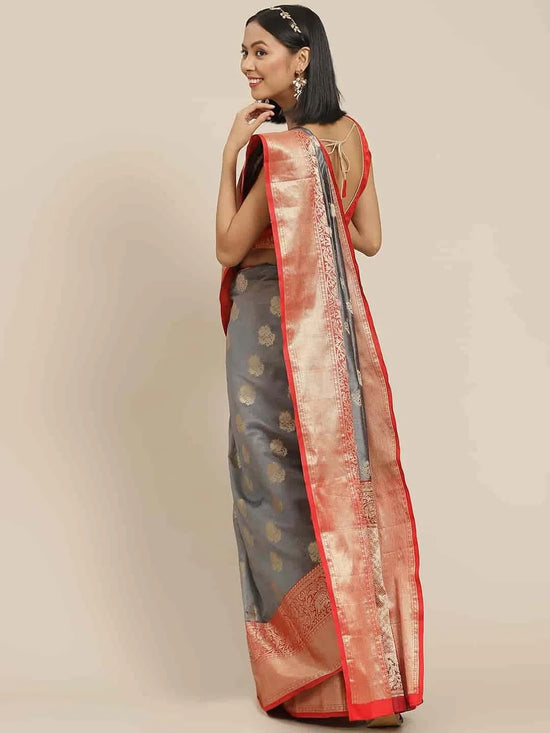 Grand Regal Attire Saree-SZ-CRB6-GY-602