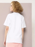 Dillinger White Graphic Oversized T-Shirt-WMNCR515WHT-XS