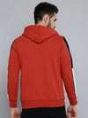 Men Orange Solid Sweatshirt-OD-6012-Rust