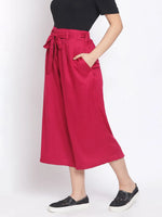 Berry Invention Women Tie Knot Culottes