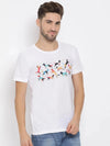 Hangup Men Standard Printed T-Shirts-21T_Chest_Print_TShirt