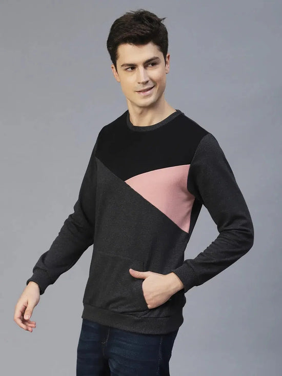 Rigo Colourblock Terry Sweatshirt