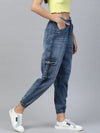 Blue Street Wear Jogger Jeans