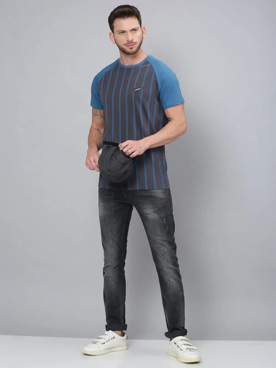 Dillinger Stripes Printed T-shirt