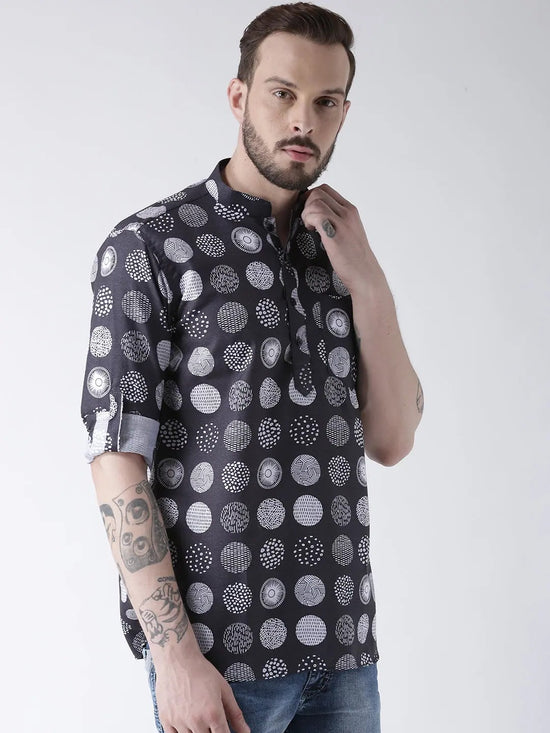 Hangup Men Standard Printed Men's Indian Wear-K9Kurta