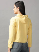 Women's Yellow Solid Crop Top-AE-10459-Yellow