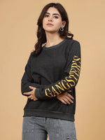 Rigo Women Gangster Paradise Oversized Sweatshirt-WSW060-1113-L