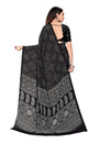 Vimla Women's Black Crepe Silk Uniform Saree with Blouse-5202_PM