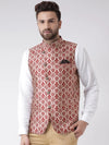 Hangup Men Standard Solid Men's Indian Wear-80AJacquardNehru