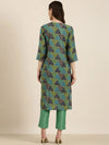 Women Multi Printed Straight Kurta-HO-2640-Multi