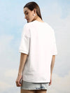 Dillinger White Graphic Oversized Drop shoulder T-shirt