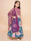 Ahalyaa Girls Traditional Wear Lehnga Choli-87K-753COM-KDBLSKDU-LH