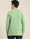 Dillinger Green Solid Regular Polo T-shirt