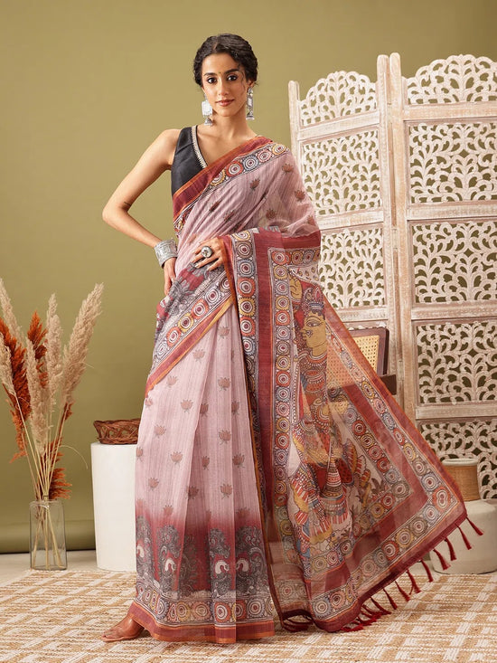 Bold Color Block Saree-SZKLD000-2326