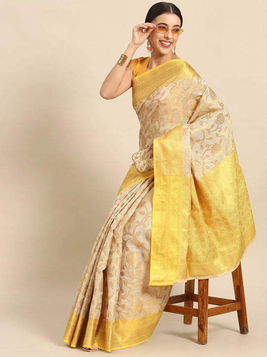 Shimmering Bridal Aura Saree-SZ-ANAMIKA-YL-1335