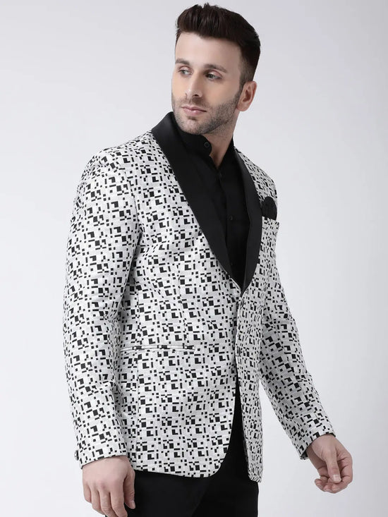 Hangup Men Standard Solid Men Formalwear-D114TuxedoBlazer