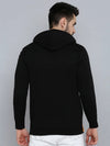 Men Black Printed Sweatshirt-SCAW-31-Black