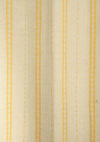 Aster linen minimal design curtain for living room - Room darkening - Mustard - Pack of 1-240422037